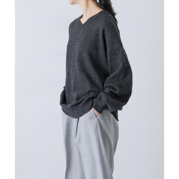 ノーブル　YAK ヤク ワイドリブニットプルオーバー Noble（ノーブル）の「YAK/ヤク ワイドリブニットプルオーバー