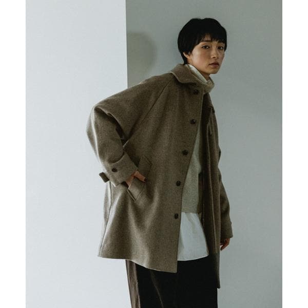 かぐれ ⭐︎バックタックショートコート ウールバックタックショートコート | かぐれ(kagure) | マルイウェブ