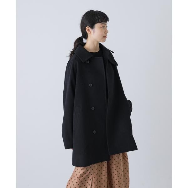 TICCA / ティッカ レオパードシャギーピーコート 0243410252