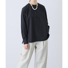 かぐれ(kagure)のコットンクルーネックプルオーバーシャツ