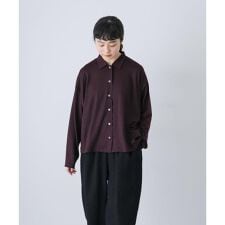 かぐれ(kagure)のウォッシャブルウールカットシャツ