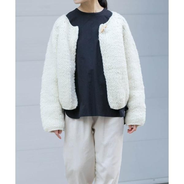 パールボタン ミラノリブVネックカーディガン | イエナ(IENA) | マルイ