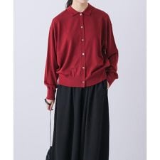 かぐれ(kagure)のウールポロニットカーディガン