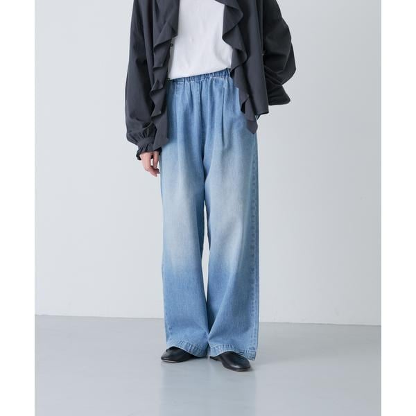 デニムボリュームパンツ | かぐれ(kagure) | マルイウェブチャネル