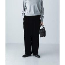 レーヨンシルクベルベットパンツ