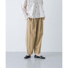 コットンクロップドパンツ