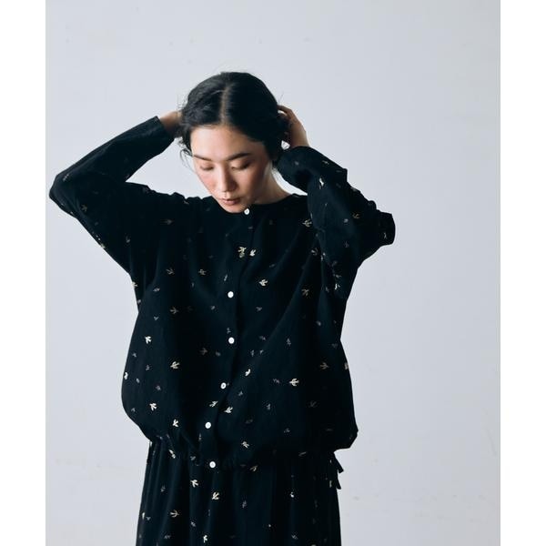 ツバメ刺繍ブラウス | かぐれ(kagure) | マルイウェブチャネル