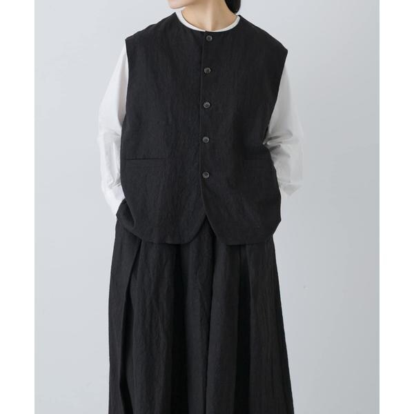リネンコットンワイドベスト | かぐれ(kagure) | マルイウェブチャネル