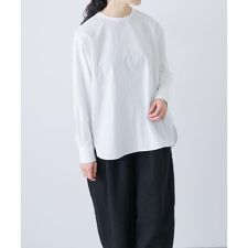 コットンクルーネックプルオーバーシャツ | かぐれ(kagure) | マルイ 