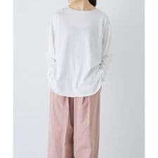 シフォン天竺カットソー