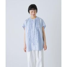 リネンフリルフレンチシャツ | かぐれ(kagure) | マルイウェブチャネル