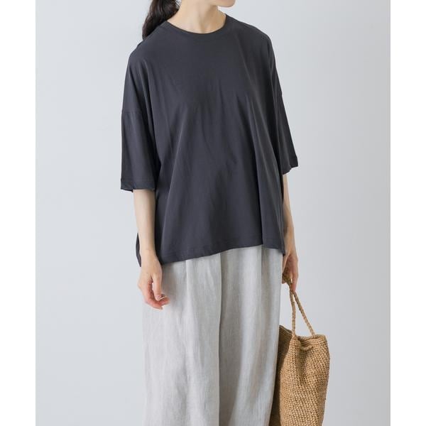 ハイツイストコットン半袖Tシャツ | かぐれ(kagure) | マルイウェブ
