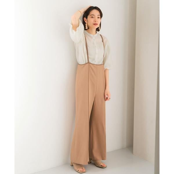 KBF チュールブラウスSETベアサロペット オールインワン 楽天市場】【SALE／50%OFF】チュールブラウスSETベアサロペット KBF