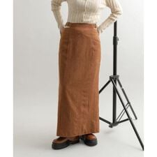 ウエストオープンIラインスカート