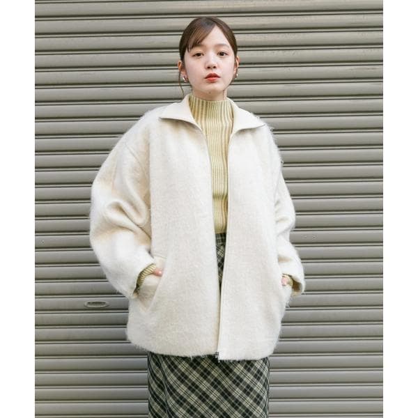 KBF ハイネックシャギーコート 【2024 A/W】 ハイネックシャギーコート[KB47-27F140]｜URBAN RESEARCH公式