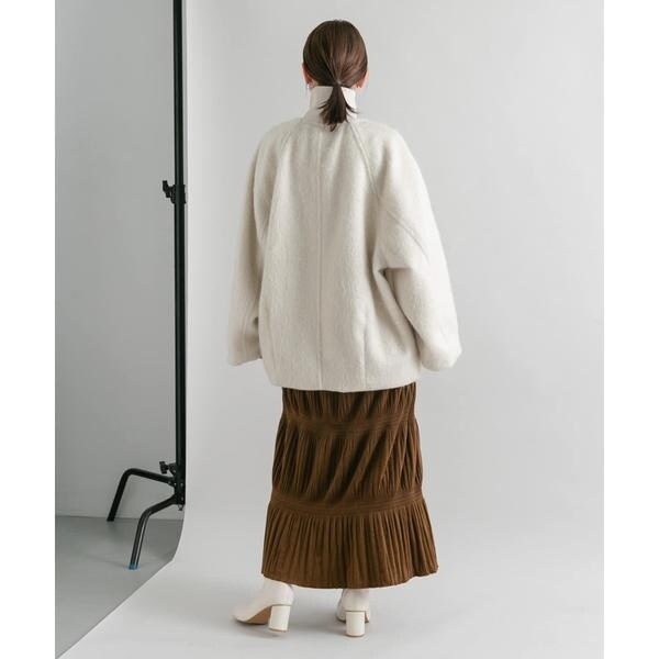 KBF ハイネックシャギーコート 【2024 A/W】 ハイネックシャギーコート[KB47-27F140]｜URBAN RESEARCH公式