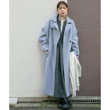 『2サイズ展開』コクーンロングコート