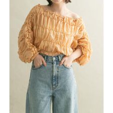 KBF(KBF)のマルチWAYシャーリングブラウス