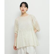 KBF(KBF)のパネルラインシアーブラウス