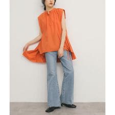 KBF(KBF)のBACKボリュームギャザーブラウス