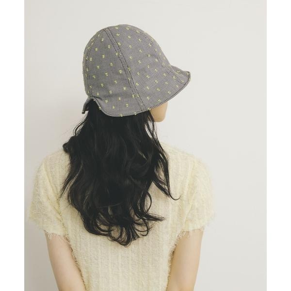 刺繍チェックチューリップHAT | KBF | マルイウェブチャネル