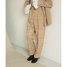 ウール混ルーズパンツ