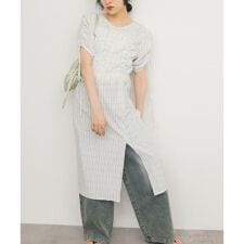 ランダムシャーリングチェックワンピース