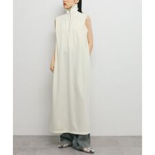 ハーフZIPカットワンピース