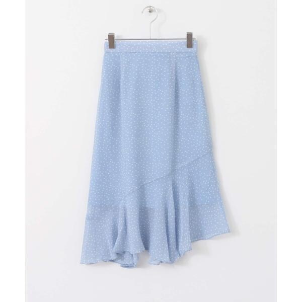 KBF+　イレギュラーヘムフリルスカート∴