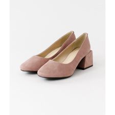 スクエアヒールパンプス∴