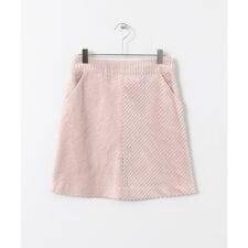 ワイドコーデュロイミニスカート∴