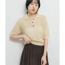 ラッセルカラードニット