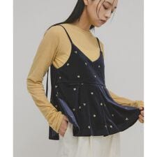 KBF(KBF)の2WAYベロアビスチェ