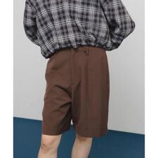 フロントステッチショートパンツ