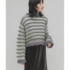 KBF(KBF)のシアーボーダーニット