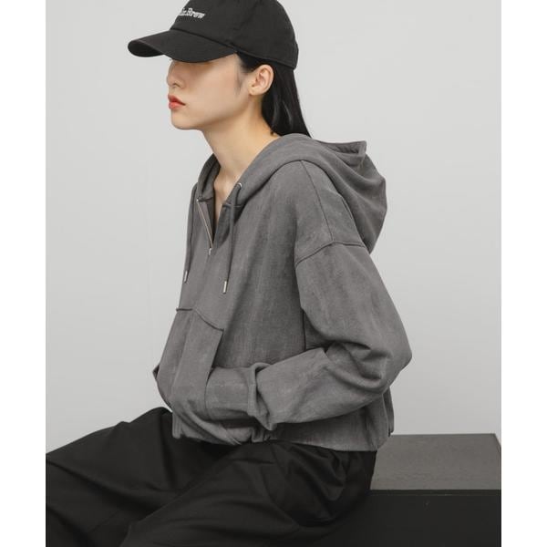 フロントZIPショートフーディー | KBF | マルイウェブチャネル