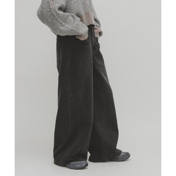 WIDEレッグアジャストデニム