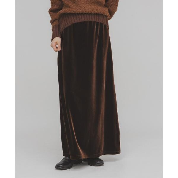 ベロアナロースカート | KBF | マルイウェブチャネル
