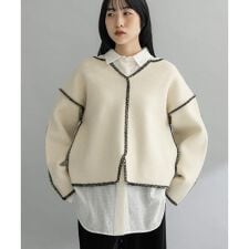 『WEB/一部店舗限定』カラーハンドステッチ2WAYニット