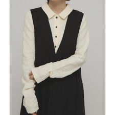 KBF(KBF)のポコポコジャガードシャツ