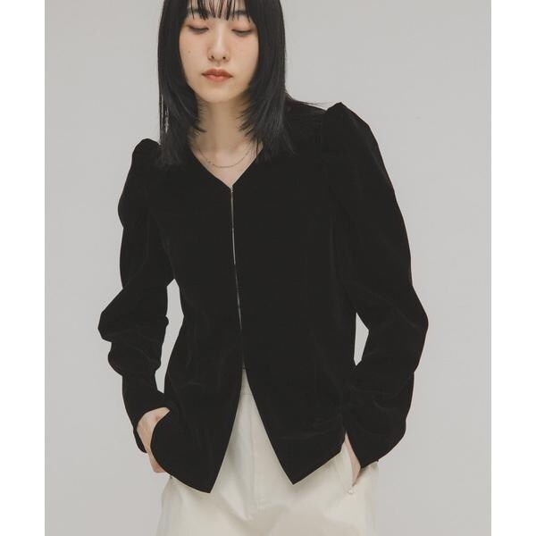 パフスリーブベロアブラウス | KBF | マルイウェブチャネル