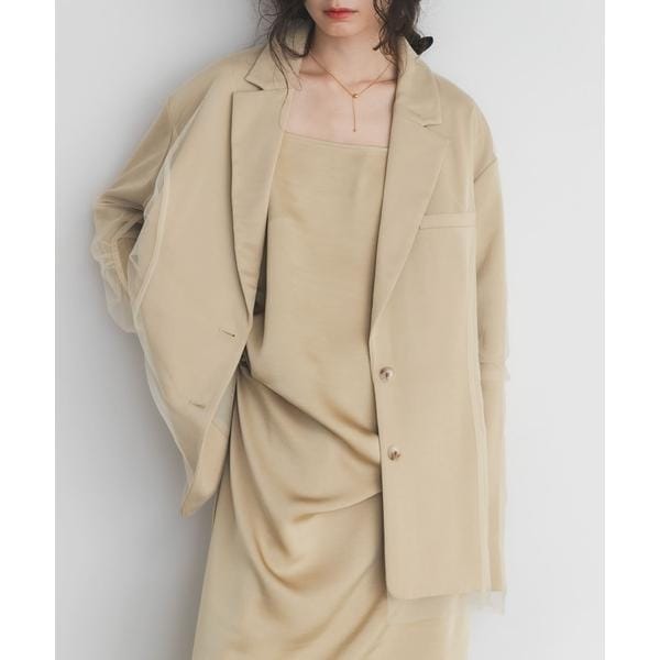 サテンチュールジャケット | KBF | マルイウェブチャネル