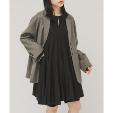 2WAYボリュームヘムミニワンピース