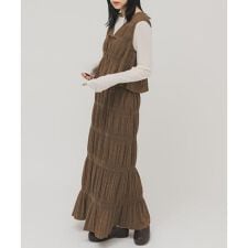 マジョリカプリーツベストSETスカート