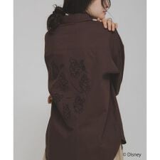 Disney/刺繍シャツ