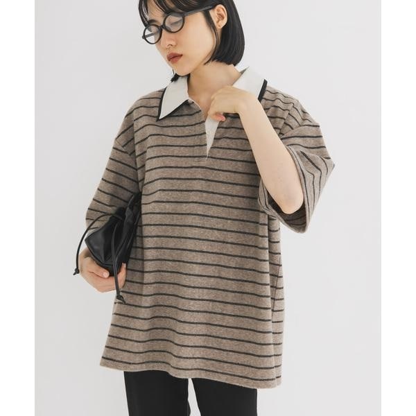 パイルボーダーラガーTEE | KBF | マルイウェブチャネル