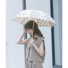 スメリー(SMELLY)のbecause　ドットバンブー長傘