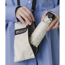 スメリー(SMELLY)の『晴雨兼用』because　マルチサコッシュ付きアンブレラ