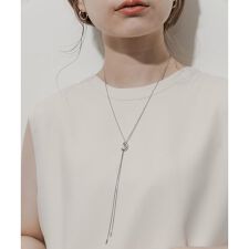 ニュアンスメタルスライドネックレス