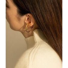 スメリー(SMELLY)のSMELLY so’　double circle earcuff gld